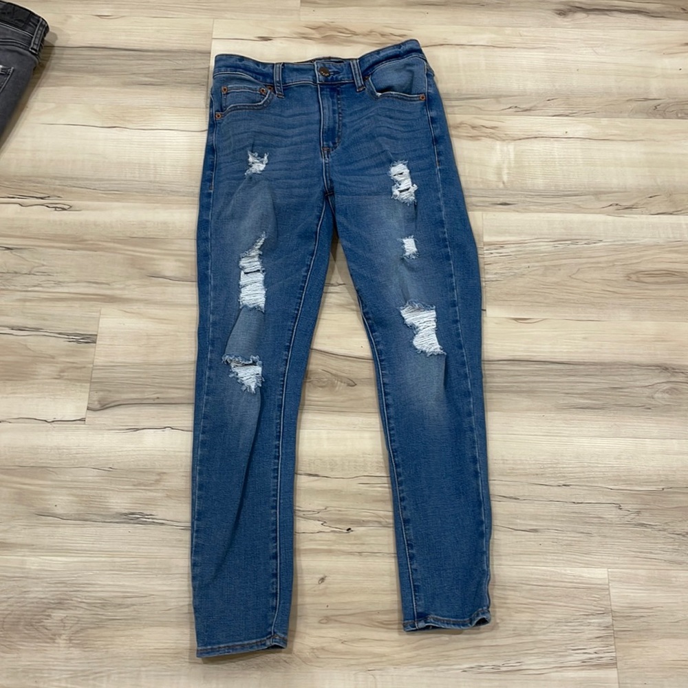 ripped aeropostale jeans